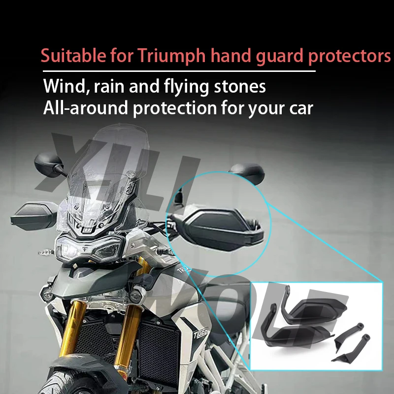 Motorcycle Handguard Protectors Motorcycle Handguard Handlebar Accessories for Triumph Trident 900 /850 Tiger 900 Modified Bikes