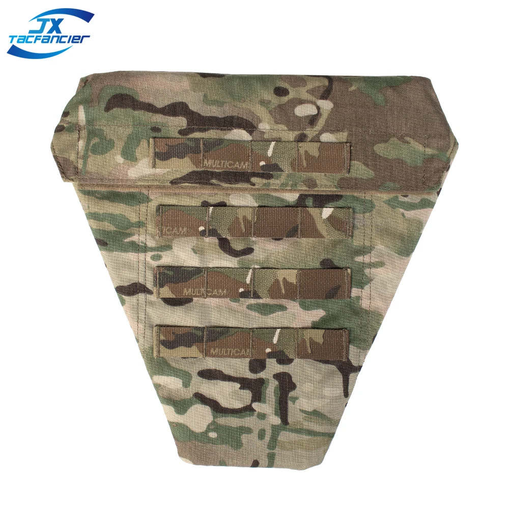 

Tactical Front Lap Abdomen Panel Armor Coverage Crotch Groin Protective MOLLE Pouch Abdominal Flap EVA Plate Bag Outdoor Hunting