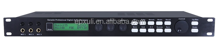 X5 Digital Sound Processor Audio Effector KTV Home Sound System Digital Audio Karaoke Effect Processor