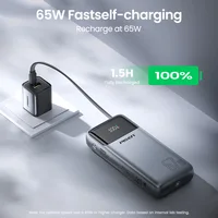 PISEN 20000mAh 67W Power Bank With Fast Charging Cable