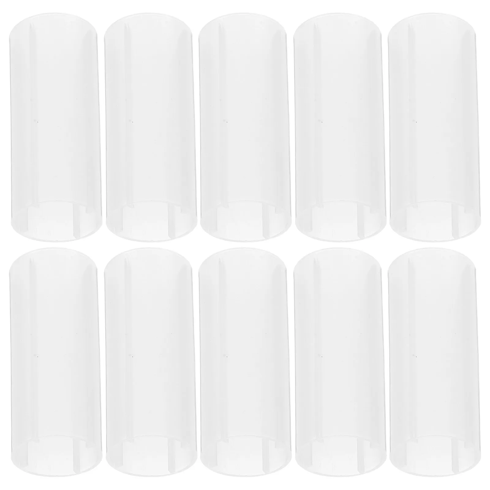 

10 шт. адаптеров-втулок 26650 из высококачественного термостойкого пластика, защитные трубки для цилиндрических держателей фонарей