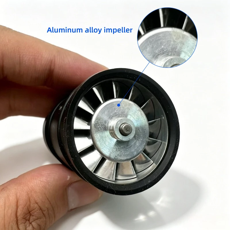 Motor Brushless DC310V 110W Micro Blower 110000 RPM, Impeller Aluminium untuk Pengering Rambut Kecepatan Tinggi, Sistem Pendingin & Ventilasi