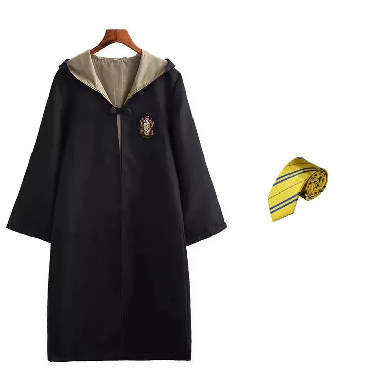 S-XXL Volwassen Harries Cosplay Magic Cape Mantel Gewaad Pottenbakkers Hermelien Griffoendor Vakantie Halloween College Kostuum Accessoires Cadeau - afbeelding 1