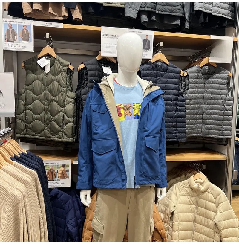 

ex Hiking Jaet Открытая ветрозащитная водонепроницаемая подставка подходит для весеннего сезона с длинной застежкой-молнией Цветная уличная S...