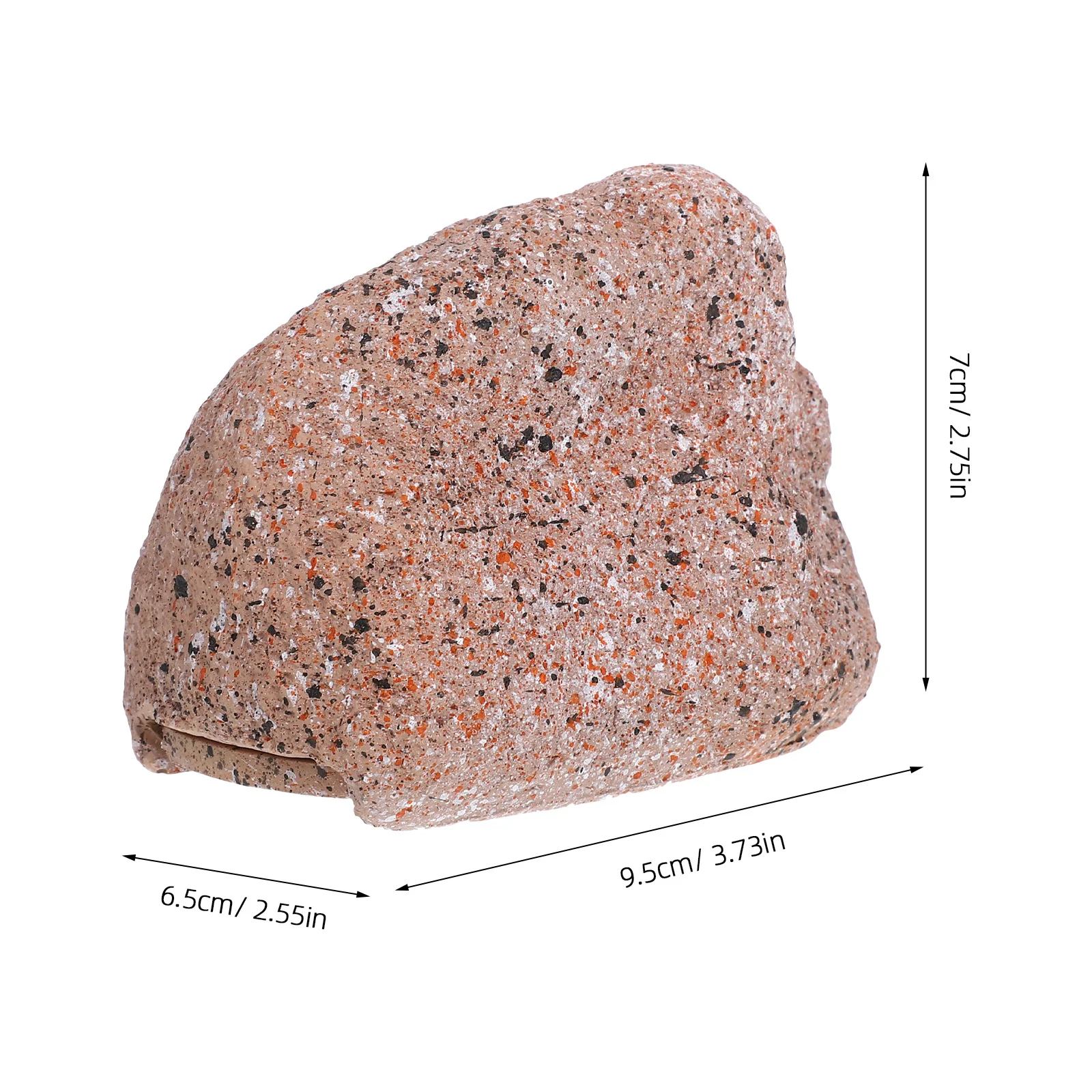 في الهواء الطلق وهمية حجر مفتاح مخفي واقعية الراتنج روك مفتاح صندوق مخفي مفاتيح احتياطية تخزين لحديقة ساحة الفناء صندوق تخزين خارجي #5
