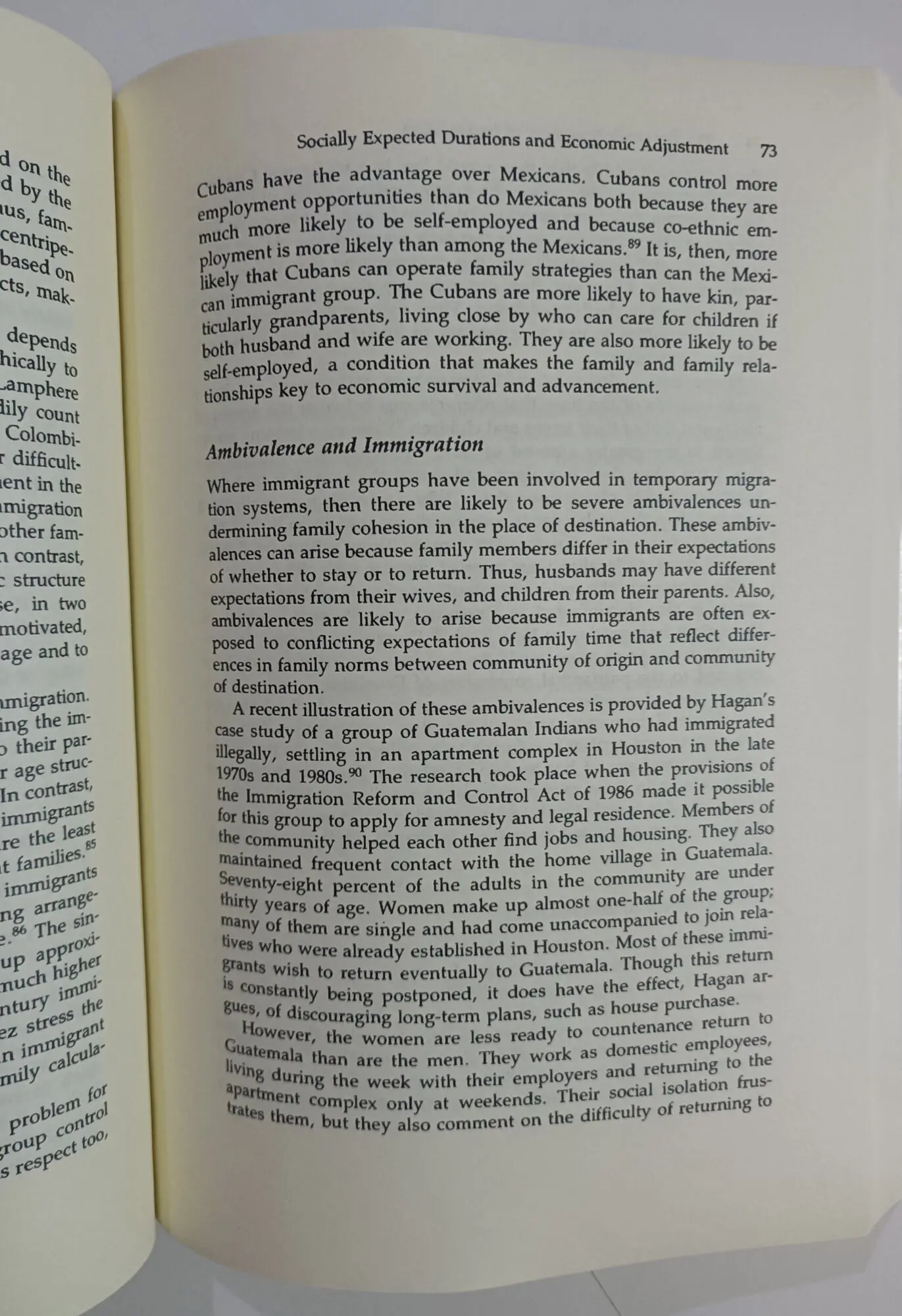 Экономическая сология иммиграции