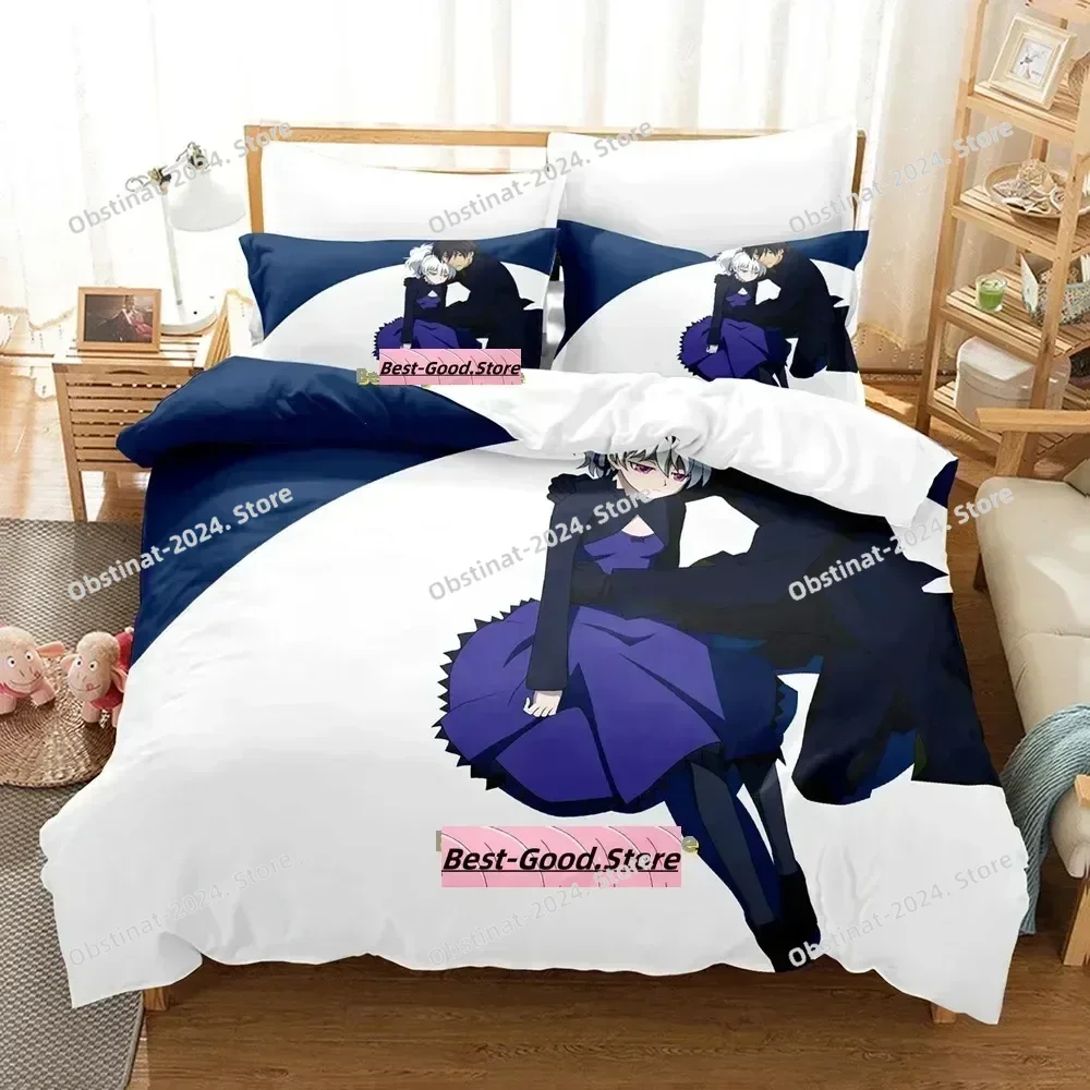 

2024 Darker Than Black Bedding Set Single Twin Print Bed Set With Pillowcase Bed Duvet Cover Single Double Queen Super King Size
