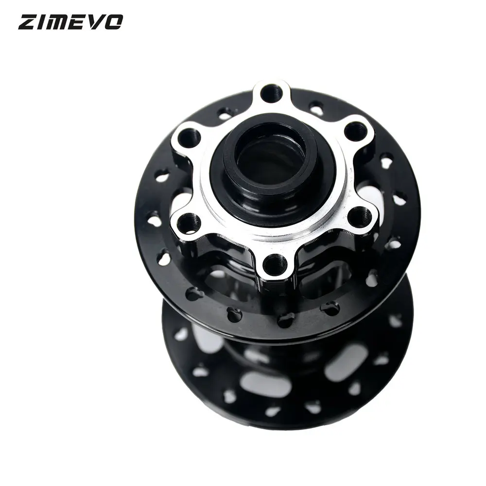 ZIMEVO Mountain Bike HUB THRU/Q/32H HG 6-bolt Disc Brake J-Bend 100/135/142mm