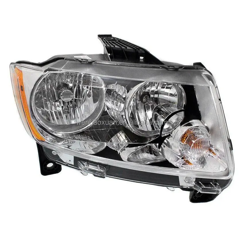 Per 11-13 Grand Cherokee Faro/Lampade Angolo Trasparente Cromo 55079378 AF 55079379 AF