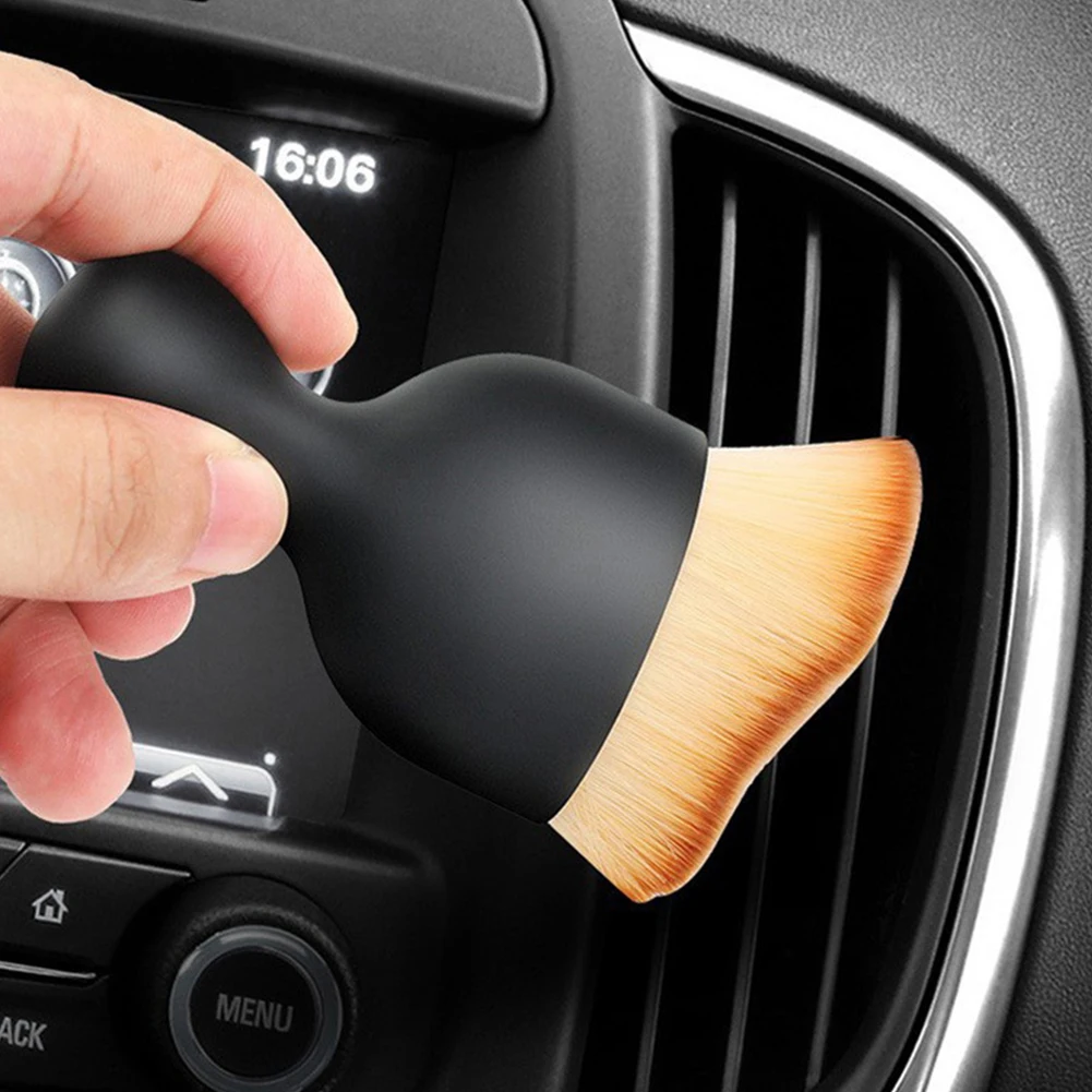 Car Air Outlet Cleaning Brush Car Interior Cleaning Tool Air Conditioner Detailing Dust Sweeping Tools Office Artifact Brush