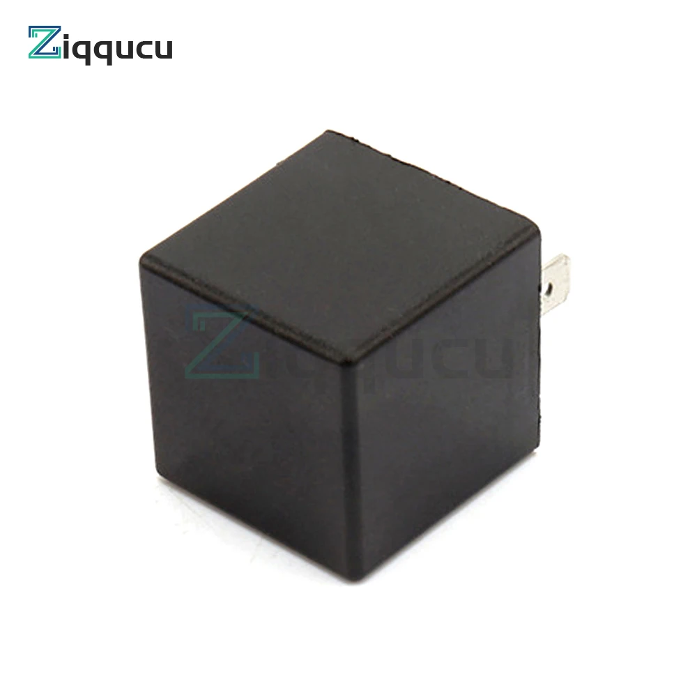 Flasher Relay 3 Pin Adjustable LED Flasher Relay Turn Signal Light Blinker Universal for 12V 24V Automobiles and Motorcycles