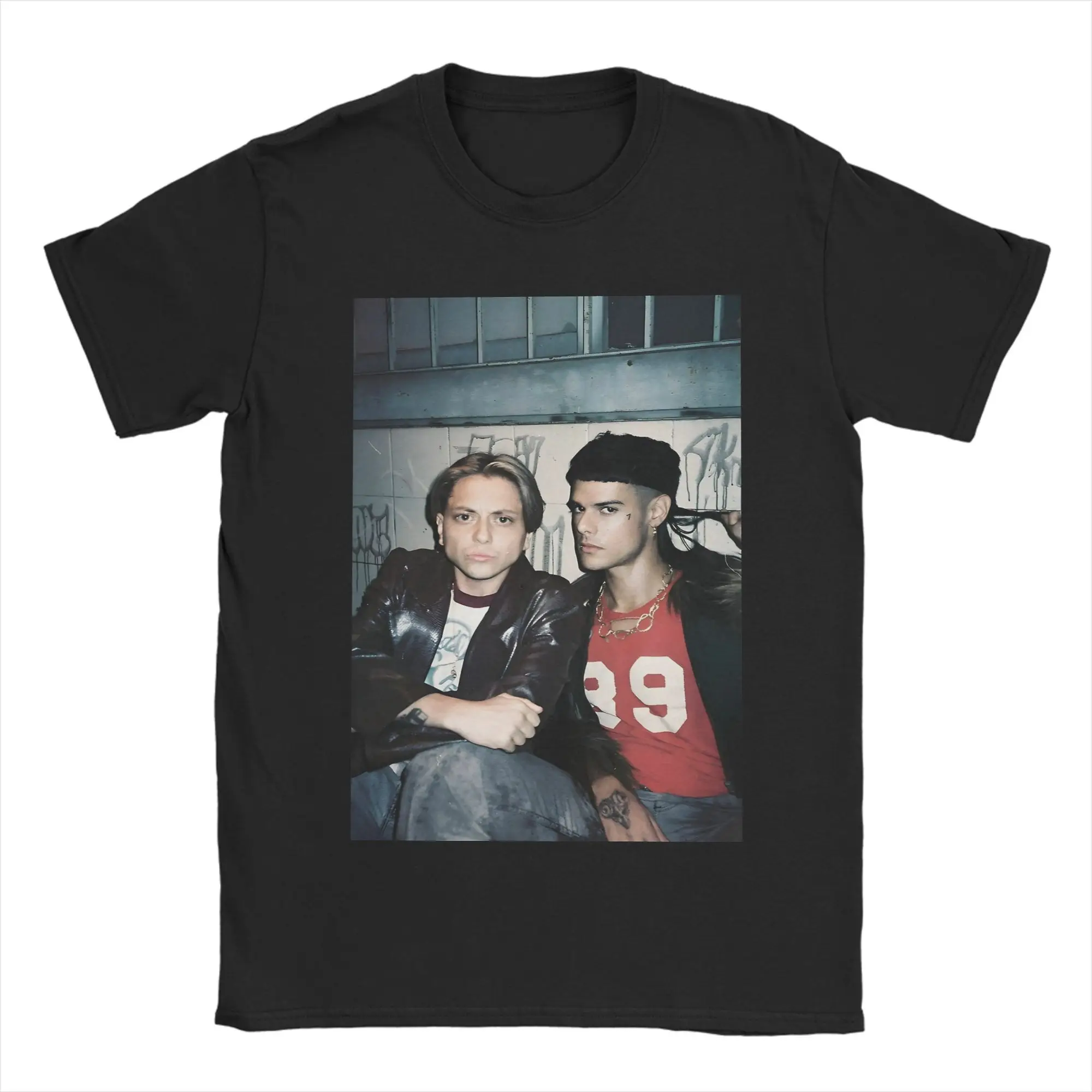 

Men's CA7RIEL & Paco Amoroso Papota Tour T-Shirts Cotton Tees Summer Awesome Short-Sleeved T Shirt O-Neck Tshirt Plus Size