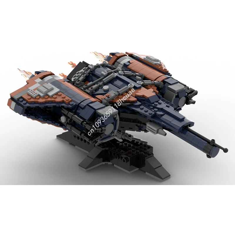 

1216 шт. MOC Arcadia-класса, Jumpship, строительные блоки, идеальный подарок на день рождения, сделай сам, для детей, сборка кирпича, подарок
