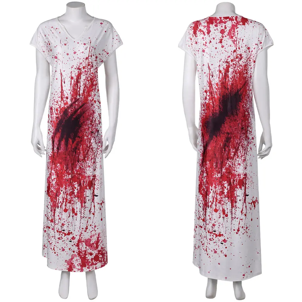 Film Terrifier 3 Costume travestimento Horror femminile Zombie Cosplay Fantasy abbigliamento spaventoso donne adulte Roleplay fanasia Outfits