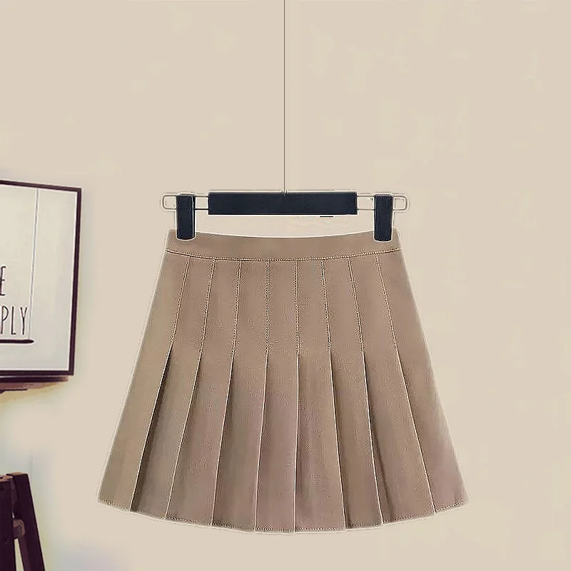 Spring Autumn Outfits Women's 2023 New Korean Fashion Versatile V-Neck Knitted Sweater Pleated Half Skirt Two Piece Set