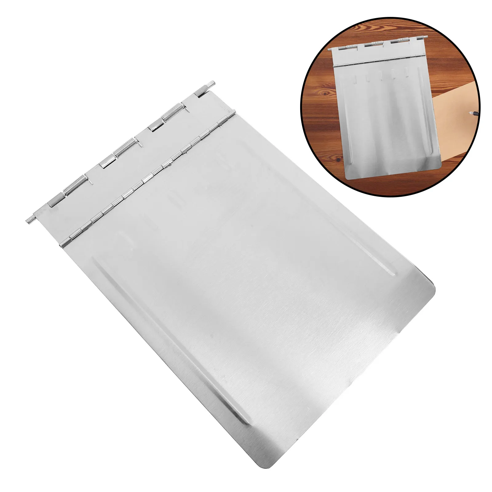 

Премиальный портативный планшет-клипборд из нержавеющей стали для медицинского персонала, медсестер, больниц и офисов