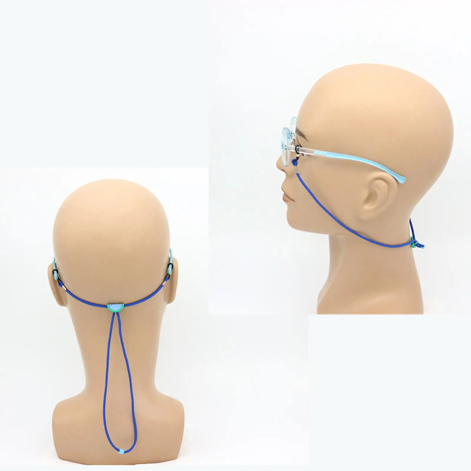 Kids Eyeglass Strap Keeper Rope Adjustable Portable Stretchy Eyewear String Cord for Kayaking Sports Surfing Basketball Children