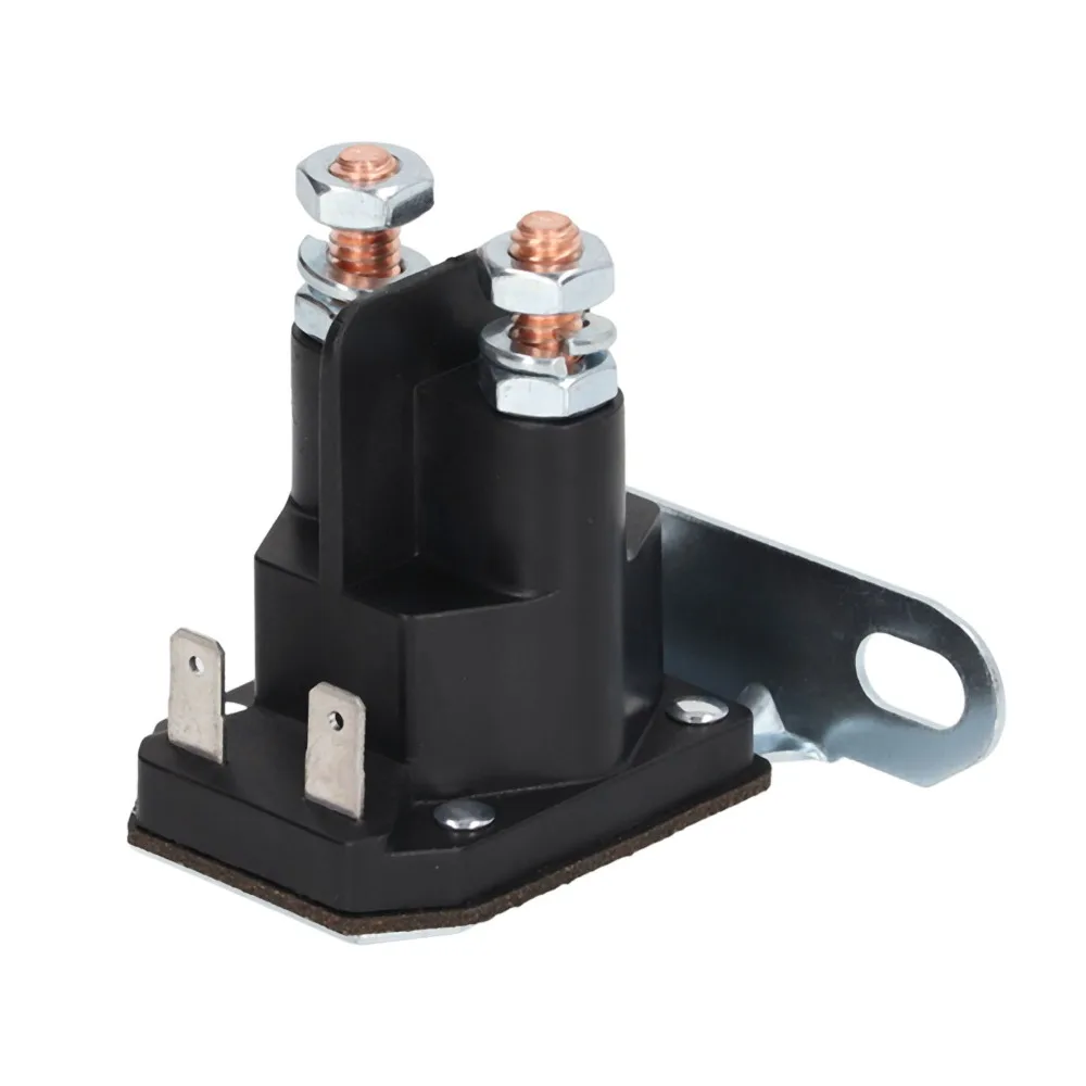 Universal Starter Relay DC 12V Metal and Plastic Starter Solenoid Solenoid Relay Lawn Tractor Accessories for AM138068/MTD