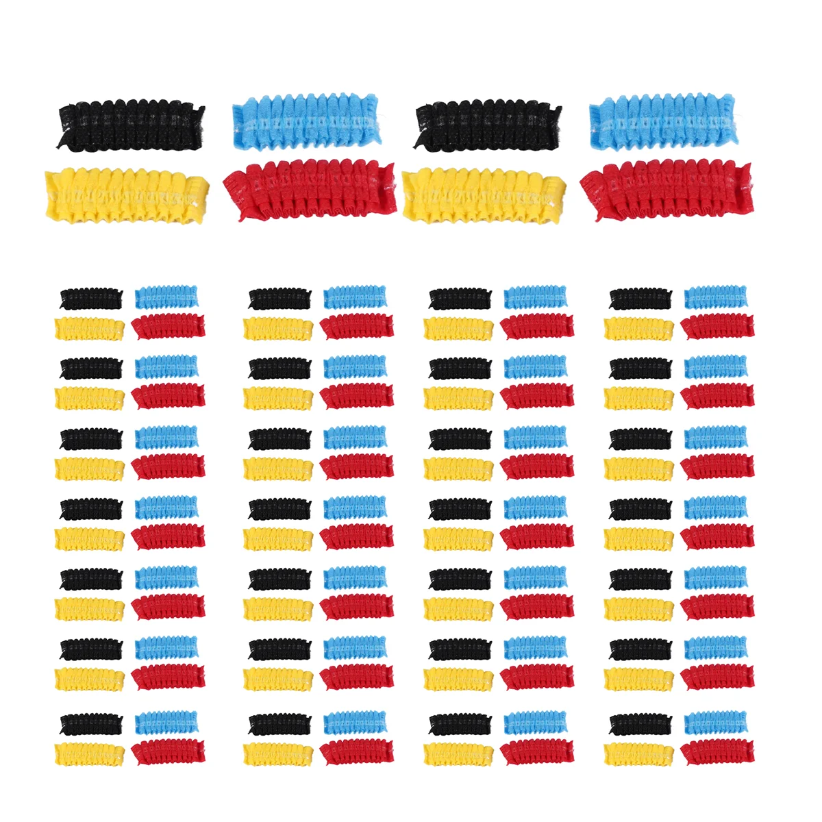 120 قطعة من الزجاج الأمامي الصحي للميكروفون للاستعمال مرة واحدة، غطاء ميكروفون محمول، لغرفة تسجيل الكاريوكي، مقابلة الأخبار، إلخ #3