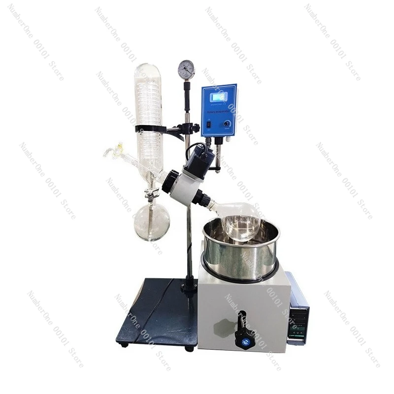 1L complete set of rotary distiller device | Glass reactor distillation and extraction laboratory equipment