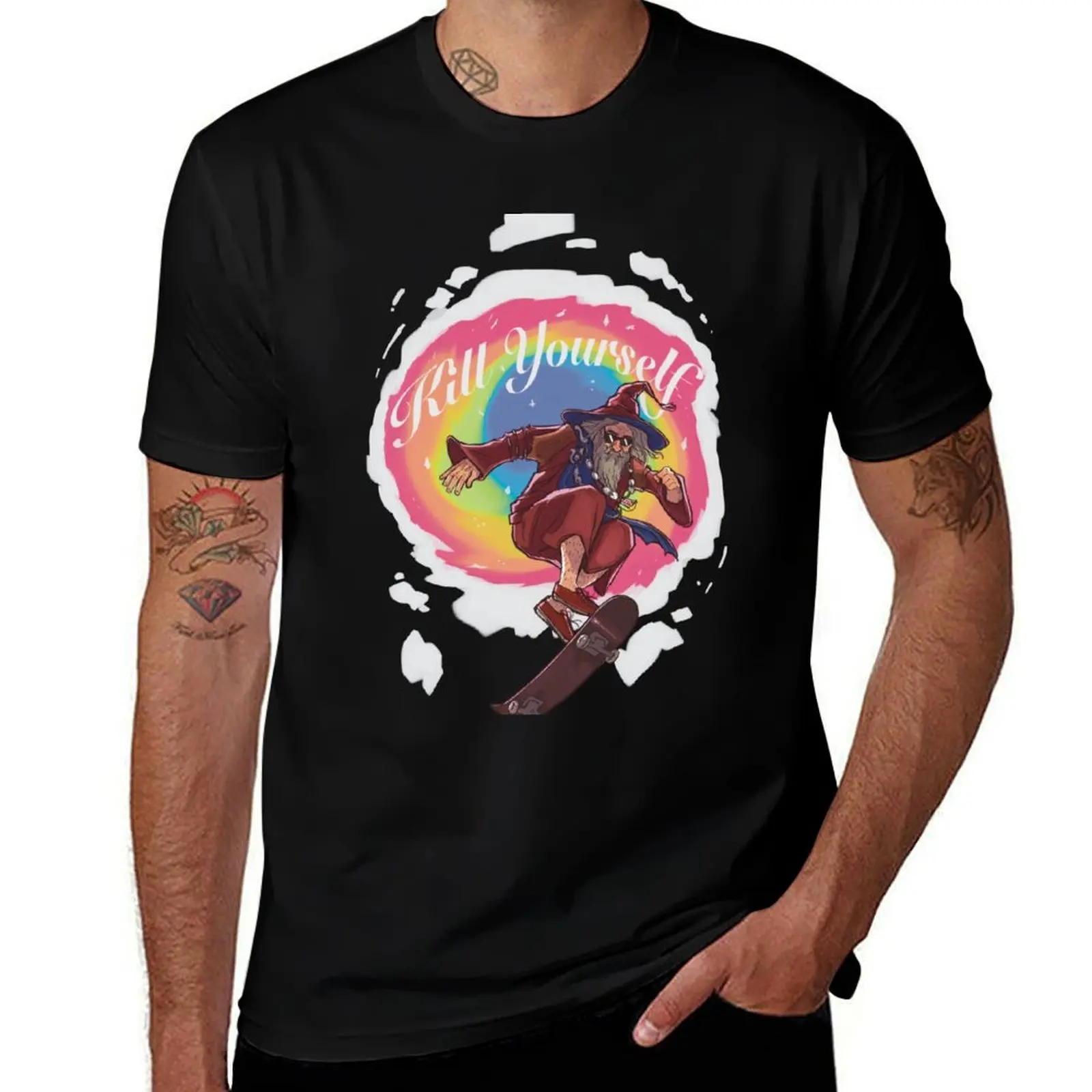 BG3 Elminster (Shirts/Hoodies) T-Shirt Plus Size Lightweigh…