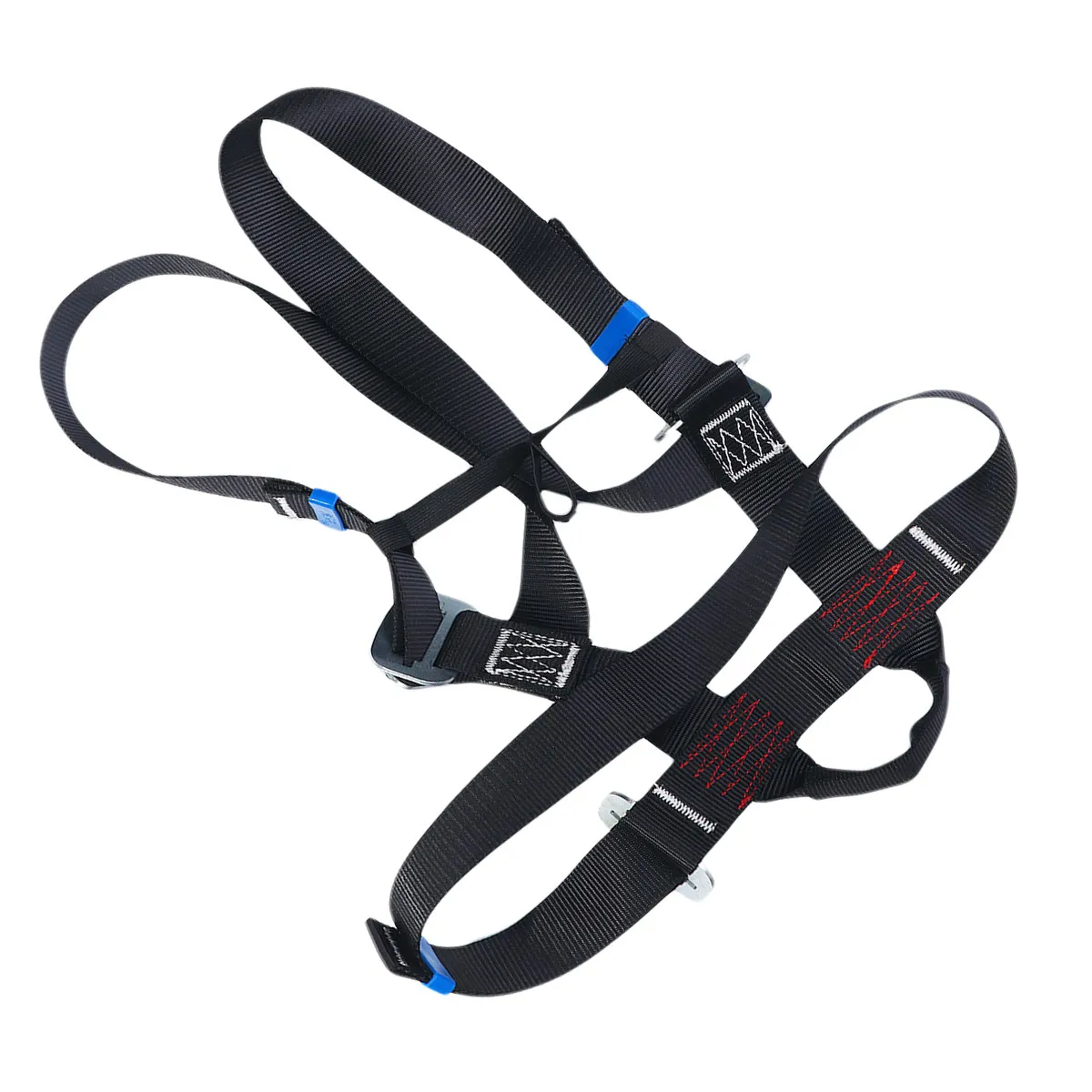 

Outdoor Black Polyester Climbing Harness Waist Protective Strap Safety Belt for Mountaineering Tree Climbing High Load Bearing