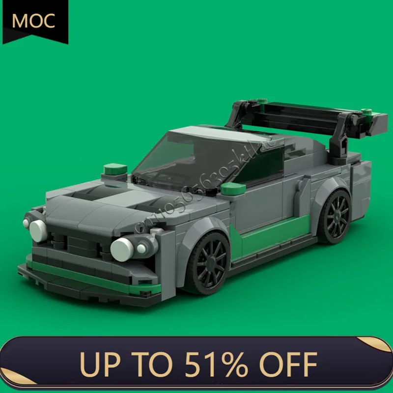 

308 PCS MOC Speed Competition Series GT3 Evo Racing Building Blocks Model DIY Creative Technology Bricks Toys Kid Festival Gifts