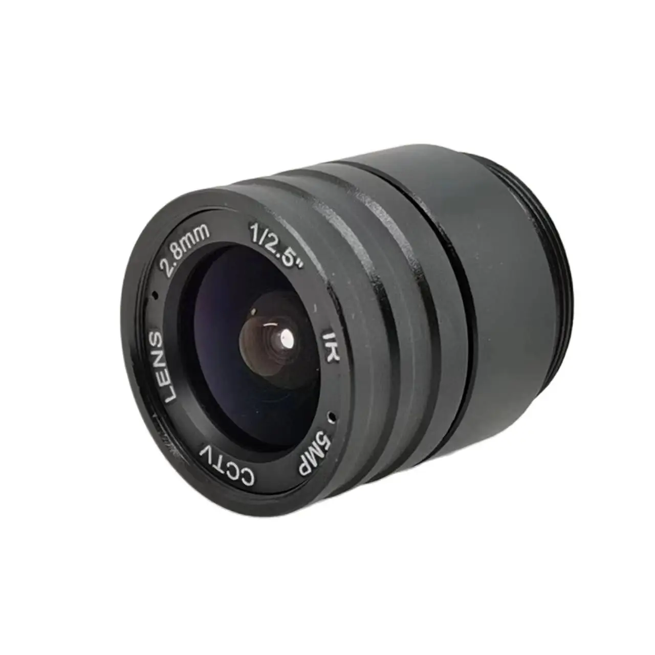 2.8mm 1/2.5" 5MP CCTV Lens Fixed Iris Megapixel HD IR Infrared CS Mount For IP Cameras