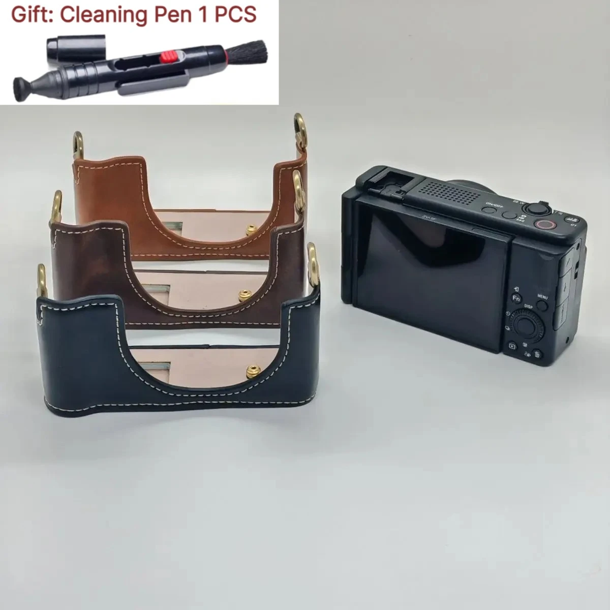 Camera Case Cover For Sony ZV1M2 ZV1F protective case base Micro-single Camera bag Portable half set,Shoulder camera bag