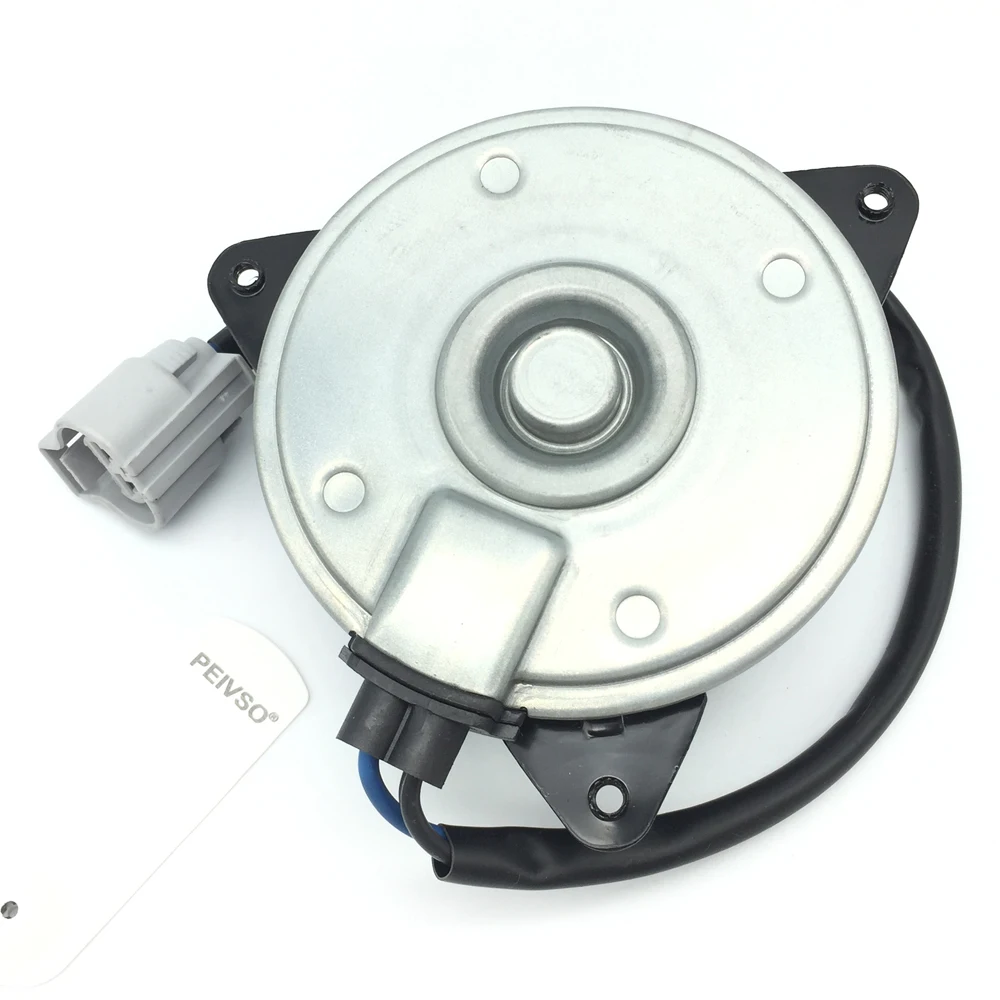 Ventilador de refrigeração do radiador do motor elétrico 16363-0t030 168000-1070 para 2007-2014 toyota corolla re120 zre122