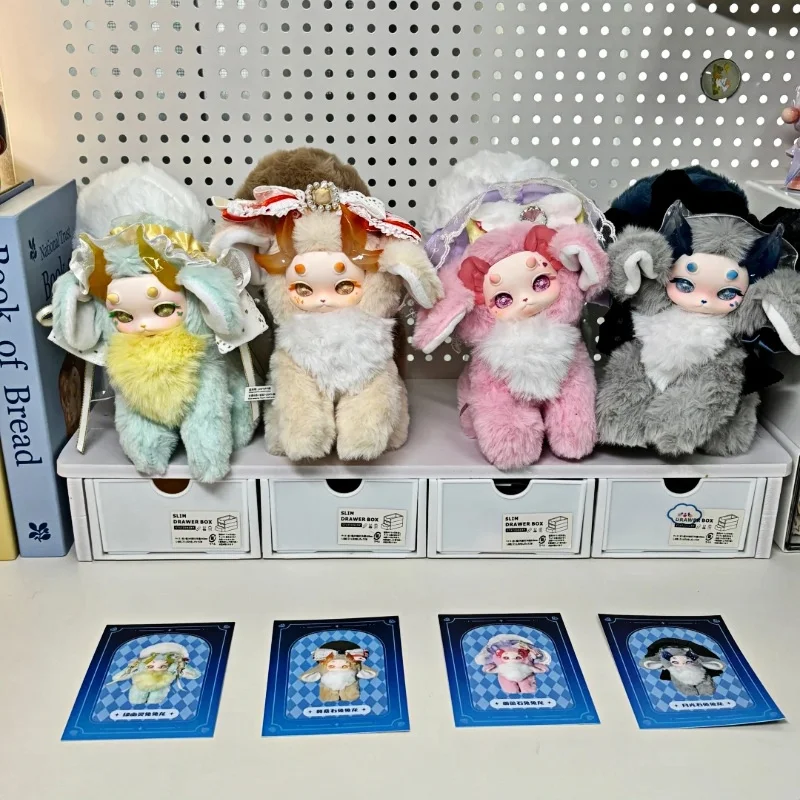 

Оригинальные Tutulong Fantasy Creatures V3, красочная серия Crystal, плюшевая глухая коробка, виниловые куклы-кролики-драконы, загадочная коробка, подарок для детей