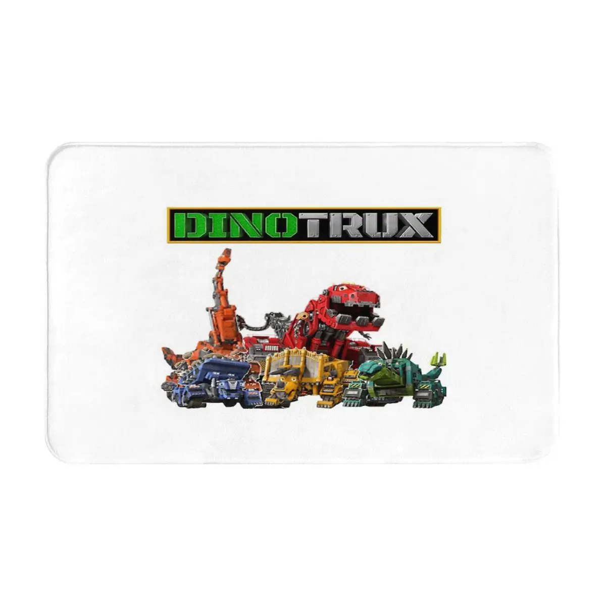 Dinotrux Cartoon Kids Show Bath Mat Carpet Door Mat 50x80cm Floor Mat Carpet Track Mat For Hallway