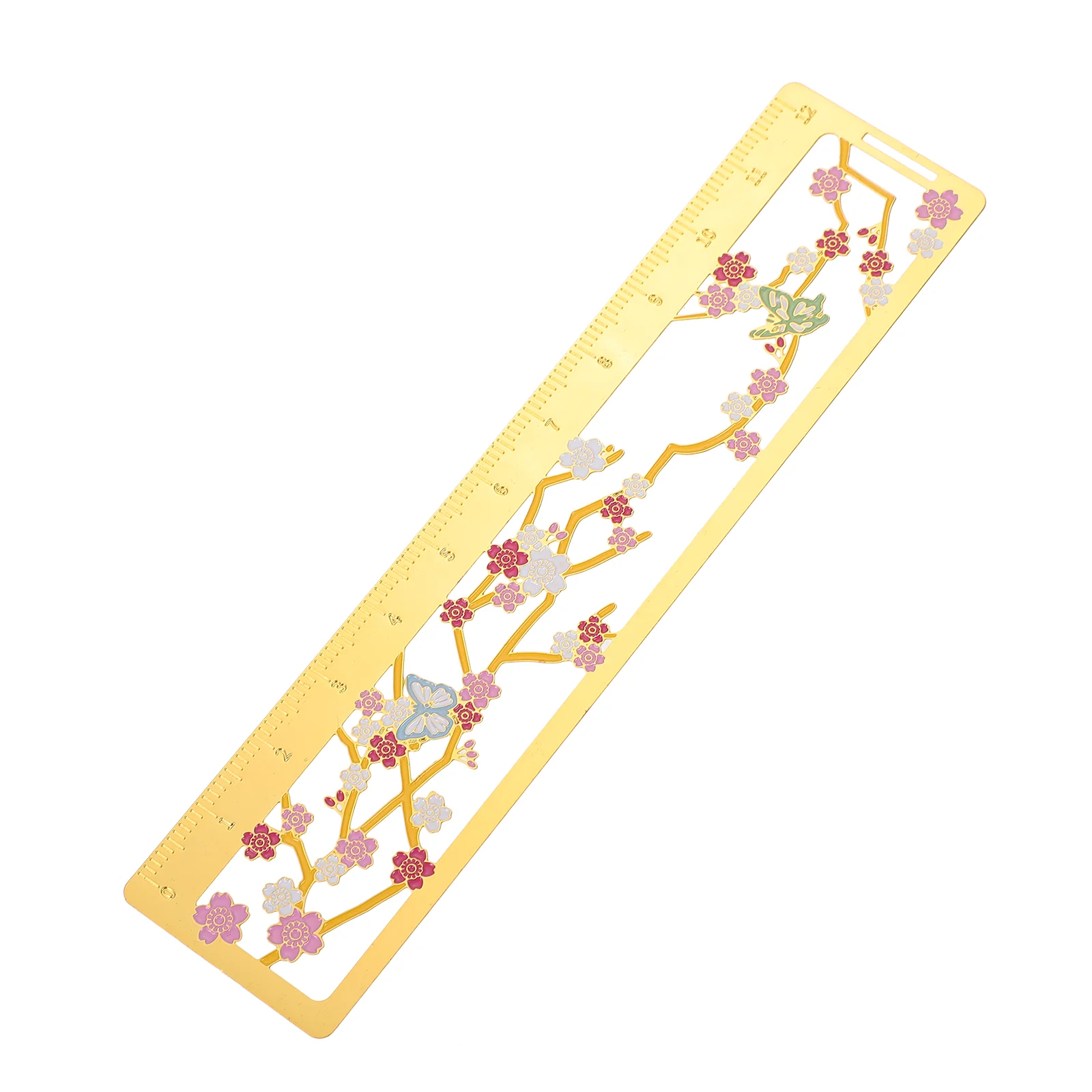 النحاس المرجعية حاكم خمر الإشارات المرجعية الثابتة الملونة صفحة علامة القراءة كعكة