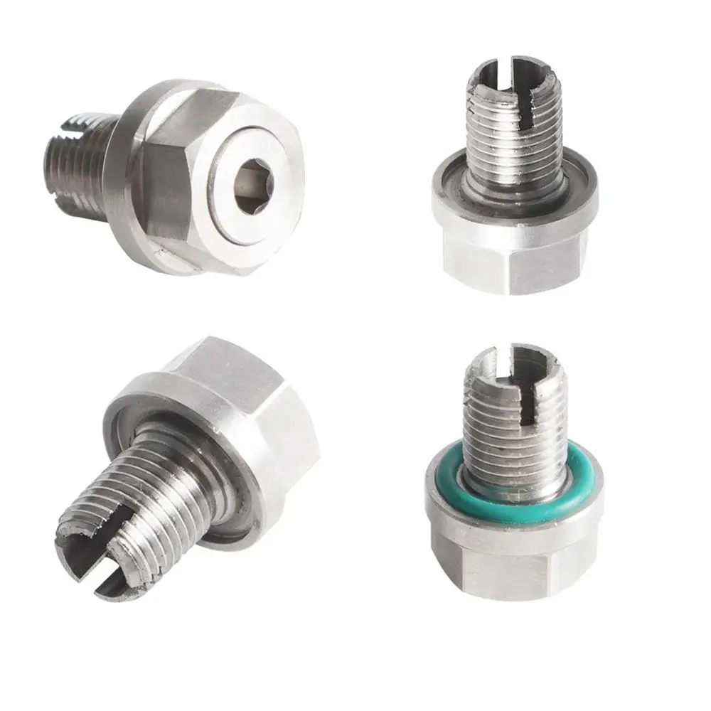 M12,1 x 1,25/1,5/1,75 M14,1 M16,1 M18,1 x 15 mm Ölablassschraube, Übergröße, Piggyback, selbstschneidendes Ölwannengewinde-Reparaturset – Detail 7