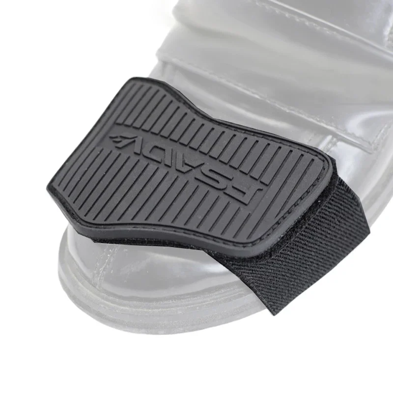 FSADV Motorcycle Shoes Protection Gear Shift Pad Anti-skid Adjustable Shifter Shoe Cover Durable Lightweight Boot Protector