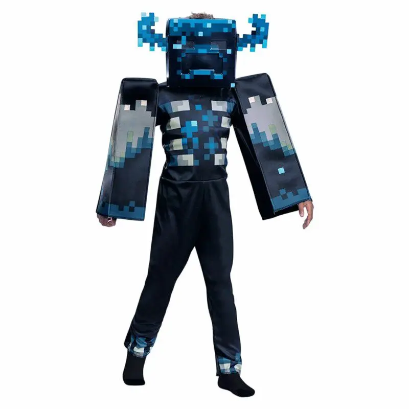 

Children's Cosplay Costume Game Performance Suit Halloween Costume Long Sleeve PU Material Winter 2024 KTV Dress