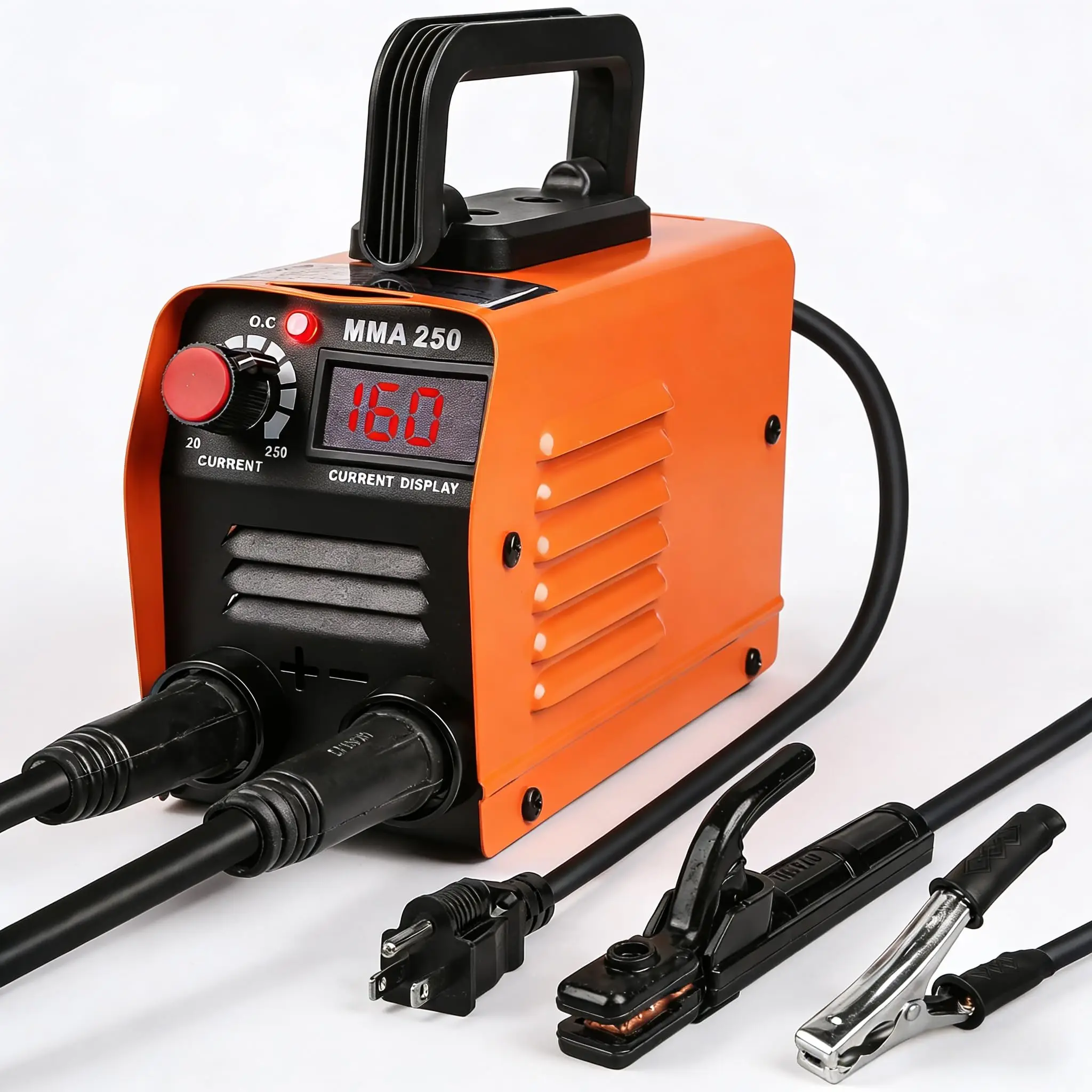 

250A Portable Stick Welder, IGBT Inverter 110V with Hot Start Anti-Stick