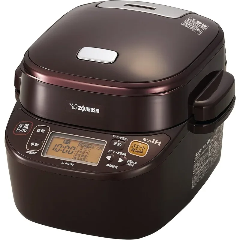 ZOJIRUSHI Electric Pressure Cooker EL-MB30-VD (Bordeaux)【Japan Domestic genuine products】