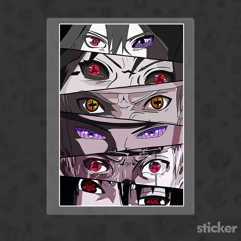 アニメコレクションナルトワンピース東京ゴースト UV 車のステッカー漫画反射ステッカー DIY 装飾防水ステッカー 1