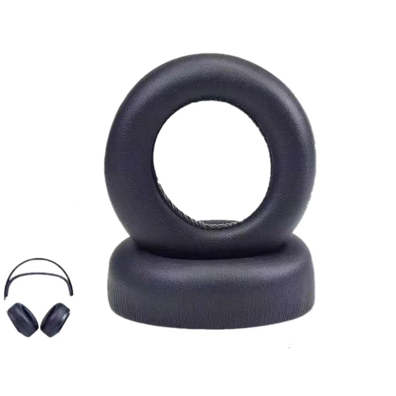 Substituição Earpads para PS5 Pulse 3D Headset, Ear Cover, Black Headphones Repair