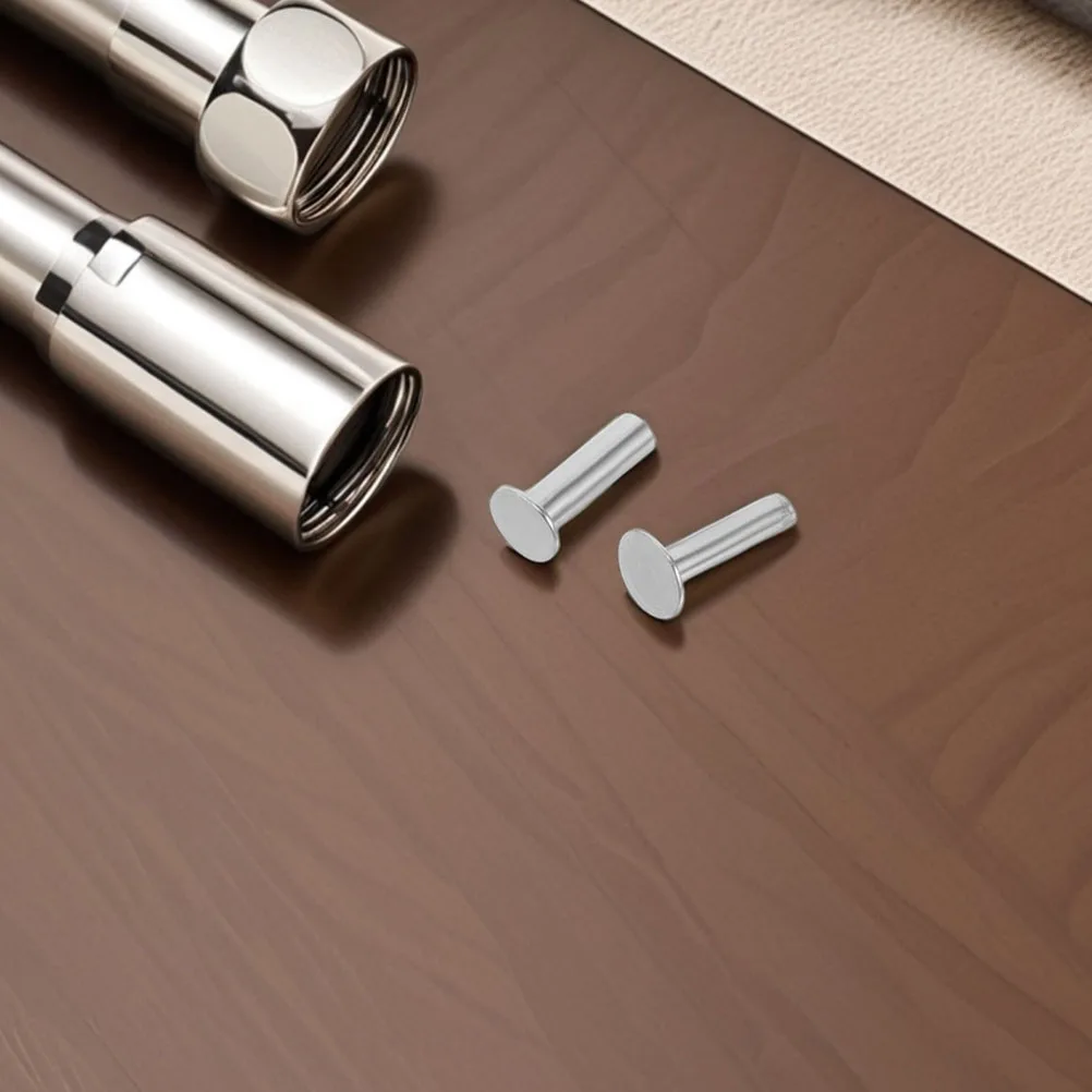 

Rivet Chef Knife Kitchen Wooden Handle Screws Manual Silver Copper Knives Fastener