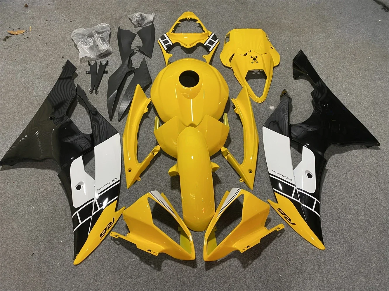 

Complete Fairings Kit For Yamaha R6 2008 - 2016 08 Year Injection ABS Plastics Frames Full Cover Cowling Motorcycle