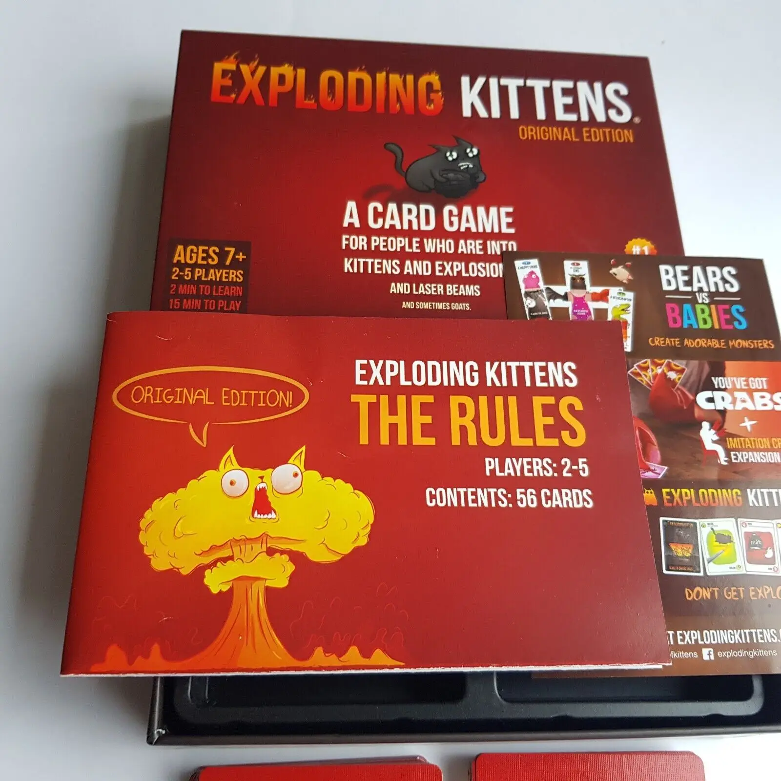 Exploding Kittens รุ่น nsfw-เกมไพ่สำหรับวัยรุ่นผู้ใหญ่รูเล็ตรัสเซียใหม่