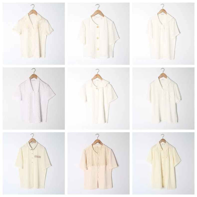 

Vintage Sle Embroidered Heavy Work Hollow out Hook Flower Women's irt Loose Fit Summer Thin Polyester Fiber ort Sve