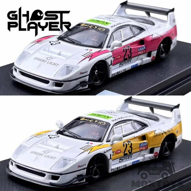 

GHOST PLAYER 1:64 yellow / Pink LBWK F40 Limited500 Diecast Model Car