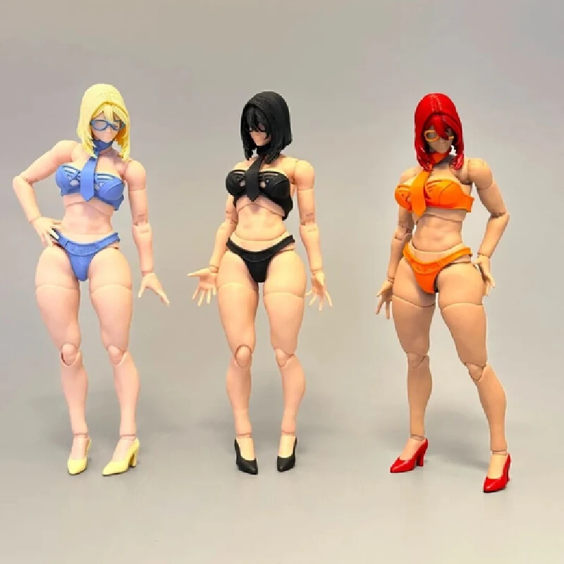 

In Stock Fury Toys Fb01 1/12 Scale Female Muscle Body And Accessory 6'' Soldier Super Flexible Action Figure Joint Body Model