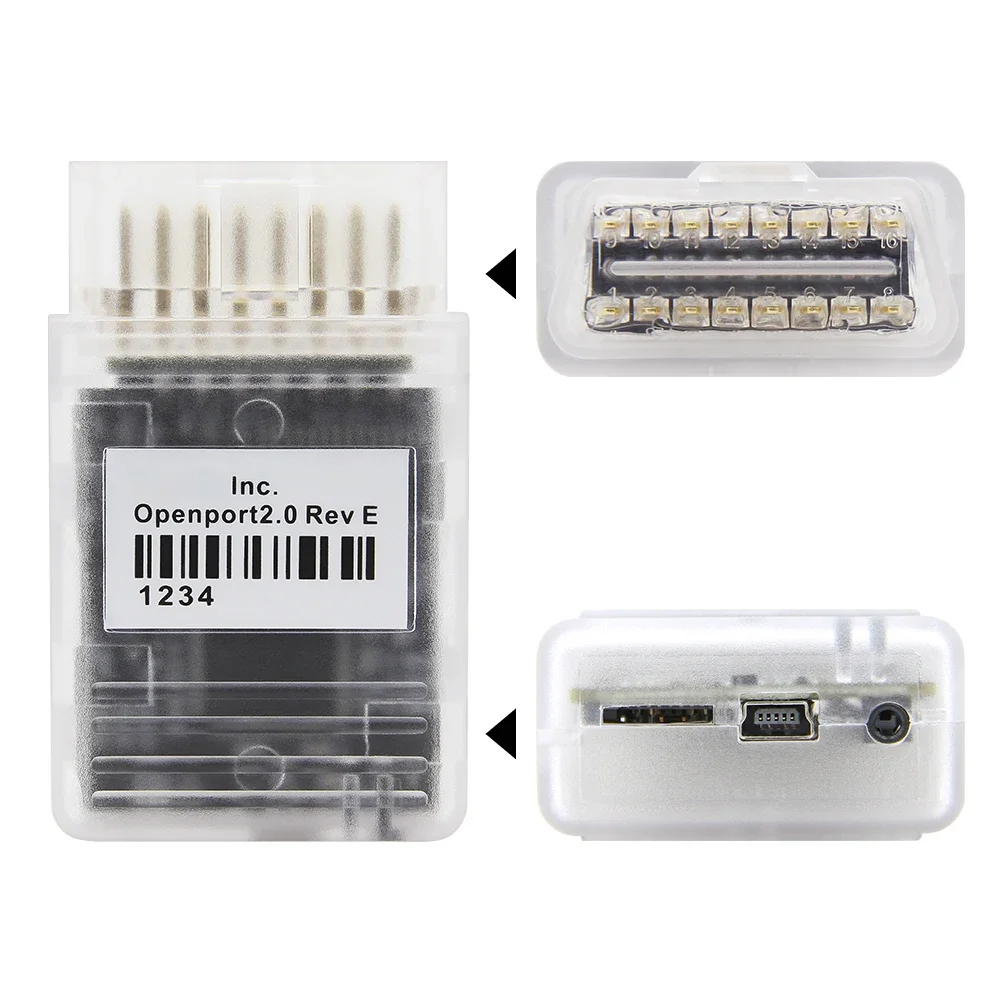 Openport 2.0 ECU FLASH Chip Tunning Too for Mercedes J2534 open port 2 0 OBD2 Car Diagnostic Tool for Toyota Scanner Full Chip