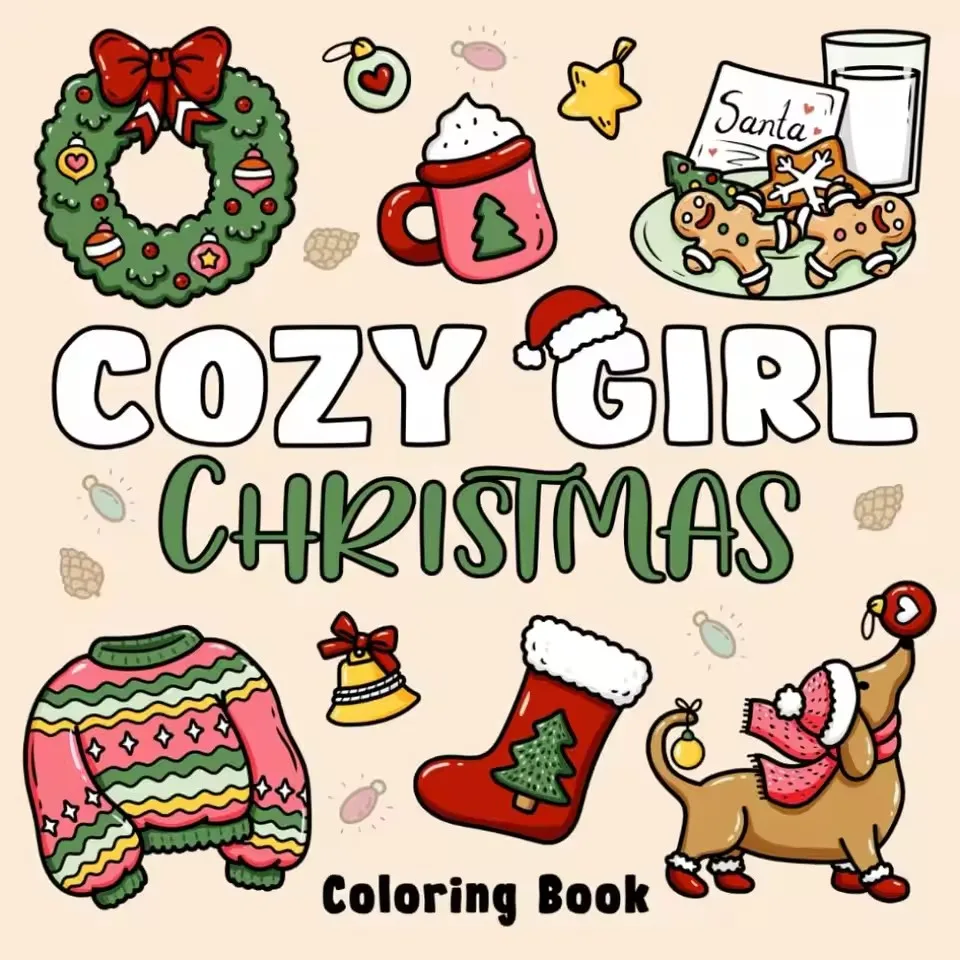 Halloween Coloring Book COZY FRIENDS Coloring Book For Adults And Teens Featuring Adorable Creepy Creatures for Halloween Gifts