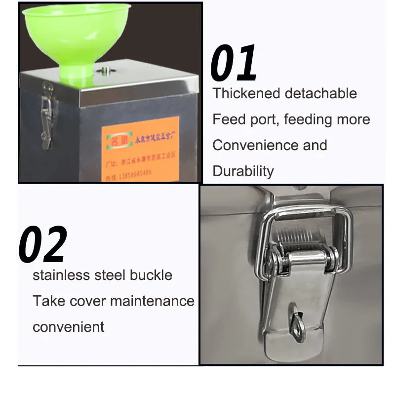 200w 220v máquina de descascamento alho descascador elétrico aço inoxidável separador grão churrasco restaurante uso doméstico comercial