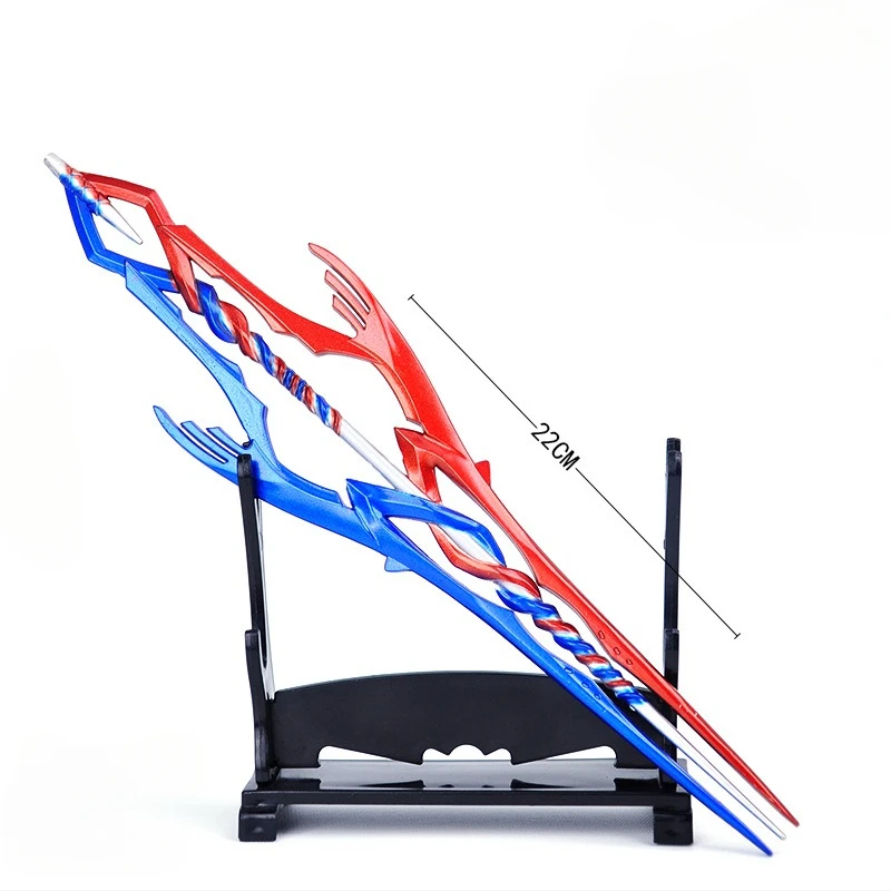 EVANGELION włócznia broń Gaius Anime Model ze stopu rekwizyty do Cosplay figurki akcesoria dla lalek zbieraj modele zabawek biżuteria prezent